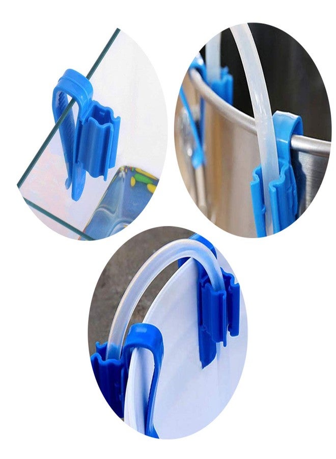 Xiaoyztan 4 Pcs Aquarium Filtration Bucket Mounting Clip Multi-Functional Adjustable Hose Holder - Image 4